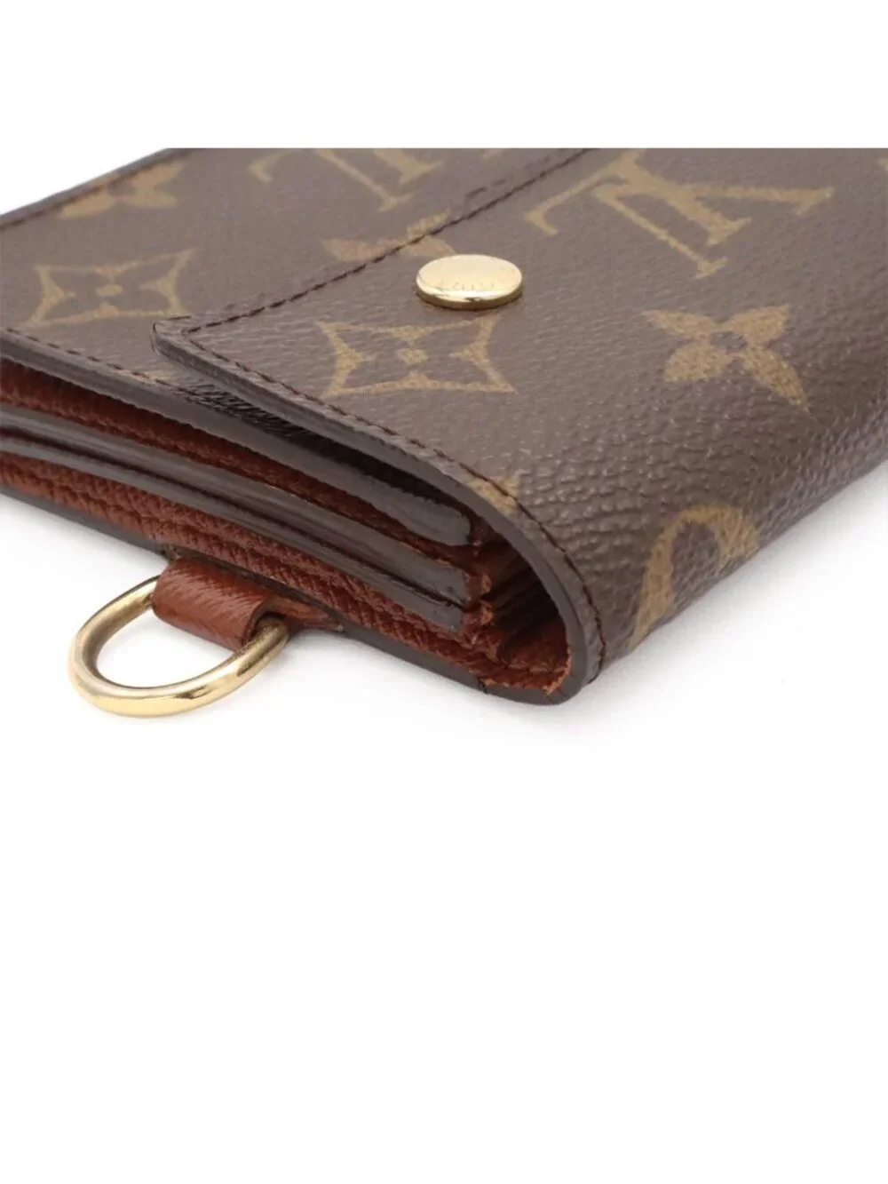 Louis Vuitton Monogram Portefeuille Accordion Wallet Bifold Chain Out of Stock